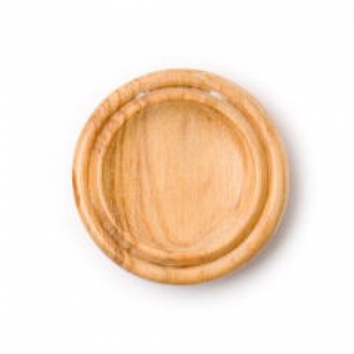 Crendon Wood Shank Buttons Brown