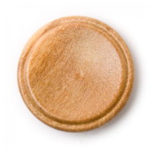 Crendon Wood Shank Buttons Brown