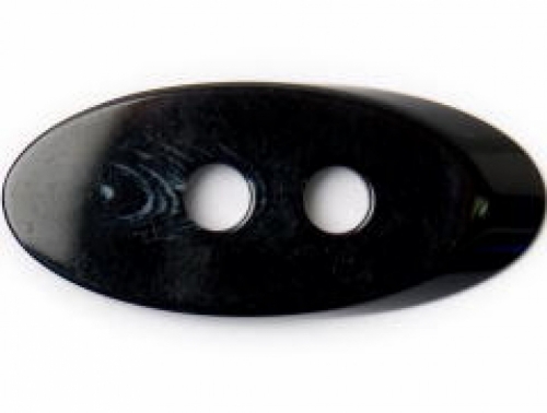 Crendon Oval Marble Buttons Dark Grey