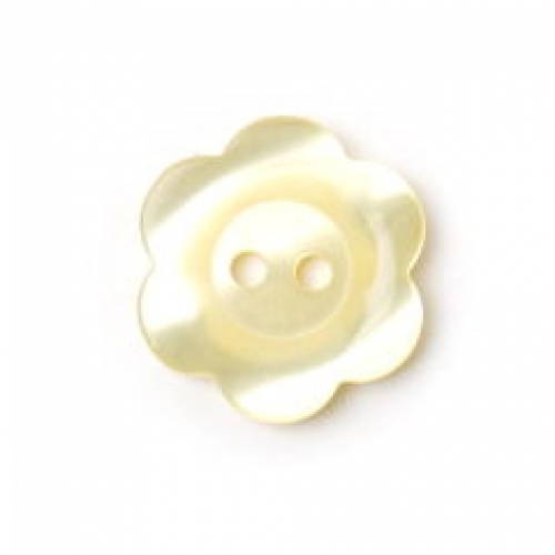Crendon Flower Buttons (Value Pack) Yellow