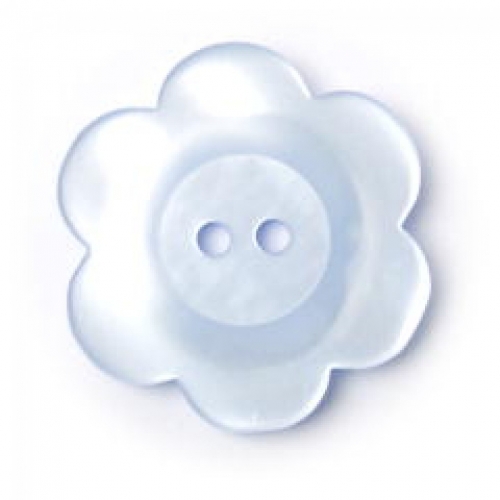 Crendon Flower Buttons (Value Pack) Pale Blue