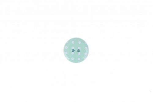 Crendon Round Spotty Buttons (Value Pack) Duck Egg
