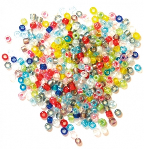 Craft Factory Rocailles Beads Assorted Colours