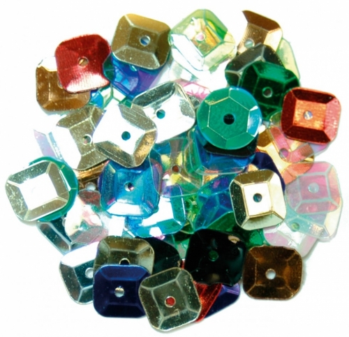 Craft Factory Square Cup Sequins Multi
