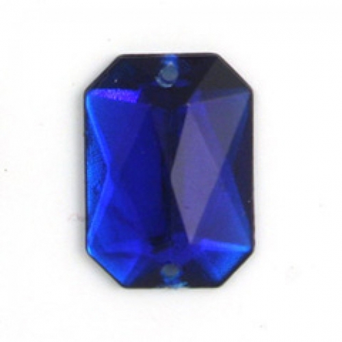 Trimits Rectangular Diamantes Royal Blue
