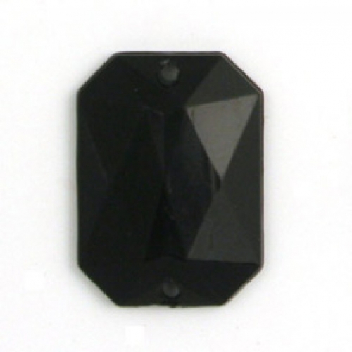 Trimits Rectangular Diamantes Black