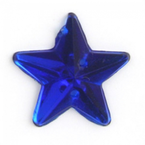 Trimits Star Diamantes Royal Blue
