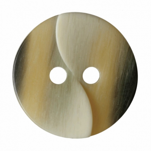 Hemline Round Windmill Buttons Green