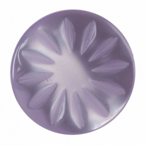 Hemline Round Shank Buttons Lilac