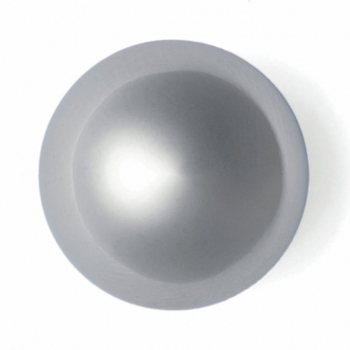 Hemline Round Domed Shank Buttons Silver