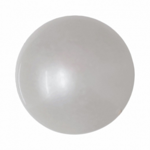 Hemline Round Domed Pearl Buttons Pearl Effect