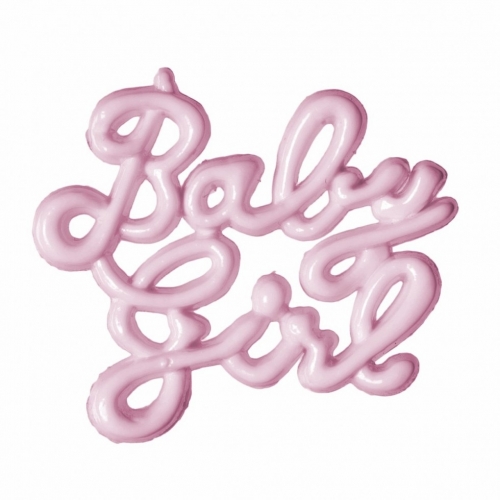 Hemline New Baby Buttons Pink