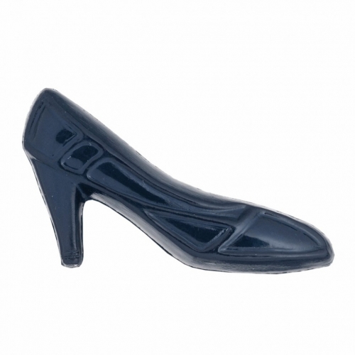 Hemline High Heel Shoe Buttons Navy
