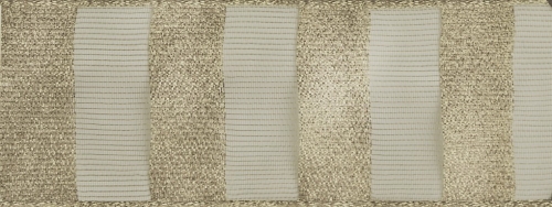 Berisfords Glitter Bar Ribbon Gold