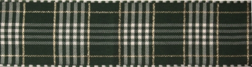 Berisfords Rustic Plaid Ribbon Cedar