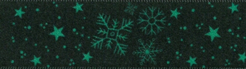 Winter Sky Ribbon Green