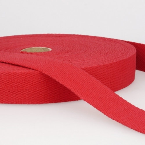 Stephanoise Cotton Webbing Red
