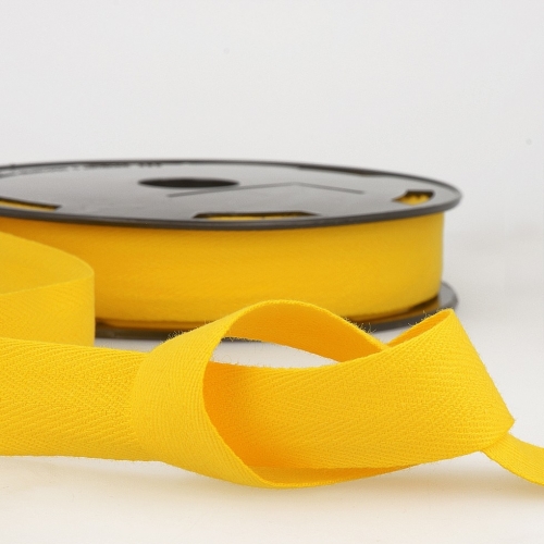 Stephanoise Cotton Herringbone Twill Tape Yellow