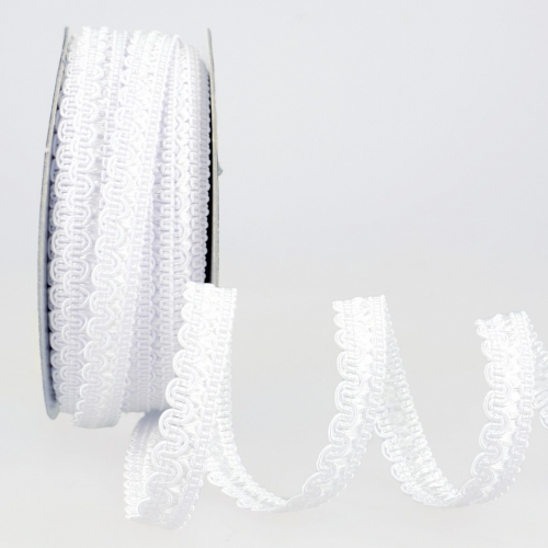 Stephanoise Rayon Braid Trim White
