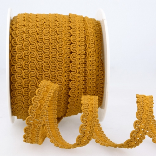 Stephanoise Rayon Braid Trim Mustard