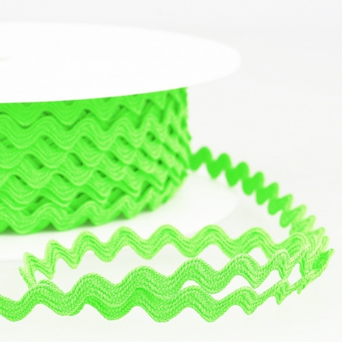 Stephanoise Ric Rac Trim Neon Yellow