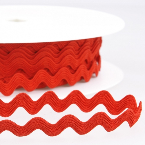 Stephanoise Ric Rac Trim Red