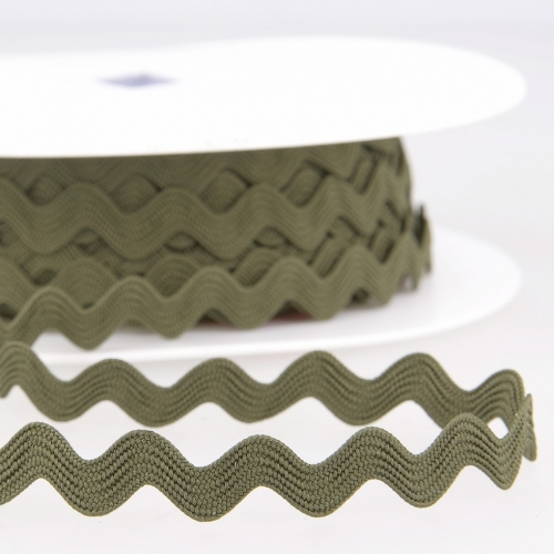 Stephanoise Ric Rac Trim Green