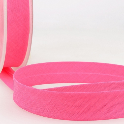 Stephanoise Fluorescent Neon Bias Binding Tape Neon Pink