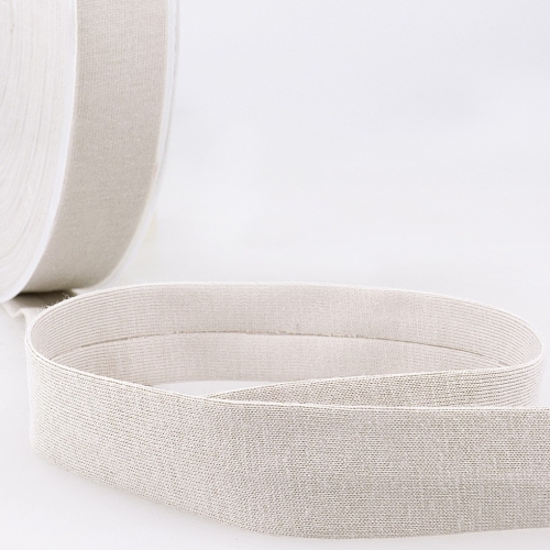 Stephanoise Cotton Jersey Bias Binding Tape Beige
