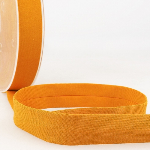 Stephanoise Cotton Jersey Bias Binding Tape Mustard