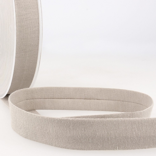 Stephanoise Cotton Jersey Bias Binding Tape Taupe