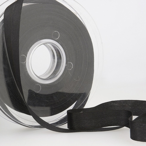 Stephanoise Fine Silk Ribbon Black