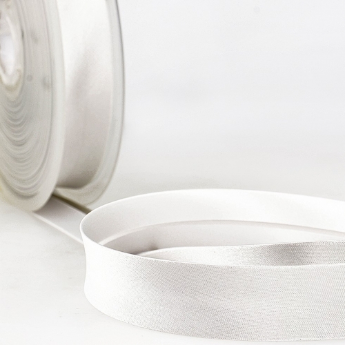 Stephanoise Satin Bias Binding Tape Light Grey