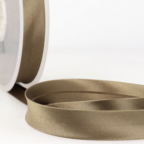 Stephanoise Satin Bias Binding Tape Chocolate Brown