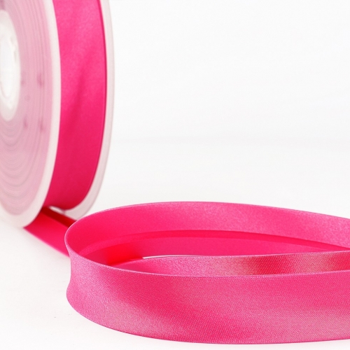 Stephanoise Satin Bias Binding Tape Fuchsia Pink