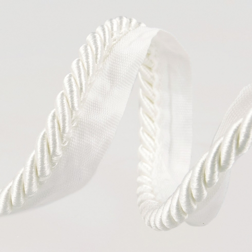 Stephanoise Flanged Piping Cord White