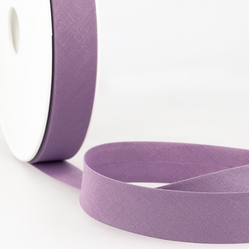 Stephanoise Polycotton Bias Binding Tape Dark Mauve
