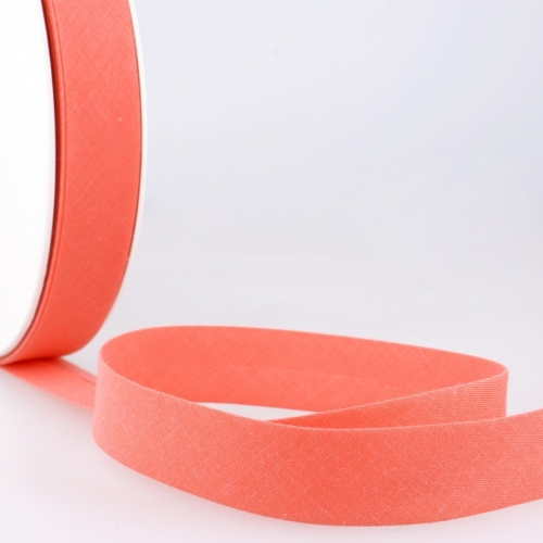 Stephanoise Polycotton Bias Binding Tape Peach Pink