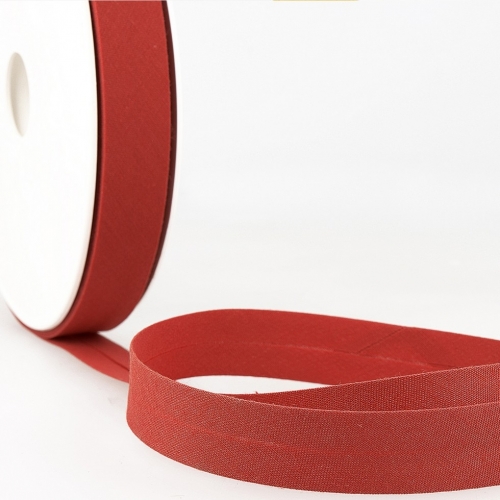 Stephanoise Polycotton Bias Binding Tape Red Rust