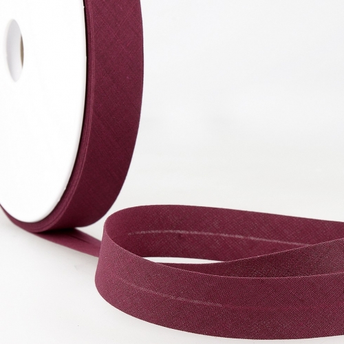 Stephanoise Polycotton Bias Binding Tape Sangria
