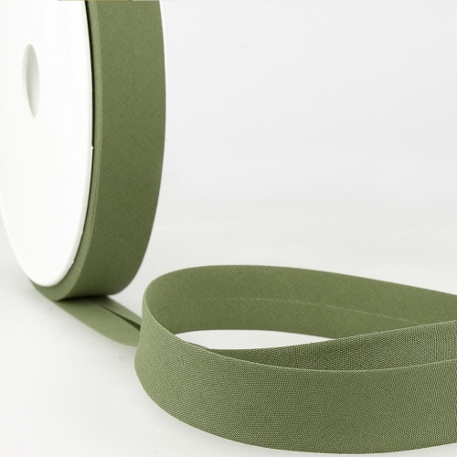 Stephanoise Polycotton Bias Binding Tape Soft Green