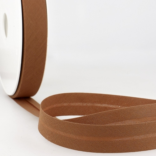 Stephanoise Polycotton Bias Binding Tape Light Brown