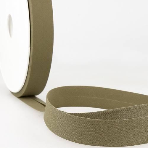 Stephanoise Polycotton Bias Binding Tape Khaki Green
