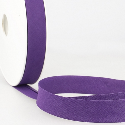 Stephanoise Polycotton Bias Binding Tape Bright Purple