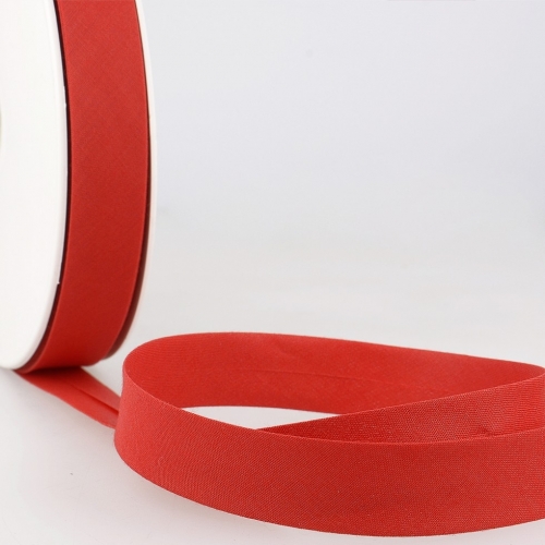 Stephanoise Polycotton Bias Binding Tape Deep Red