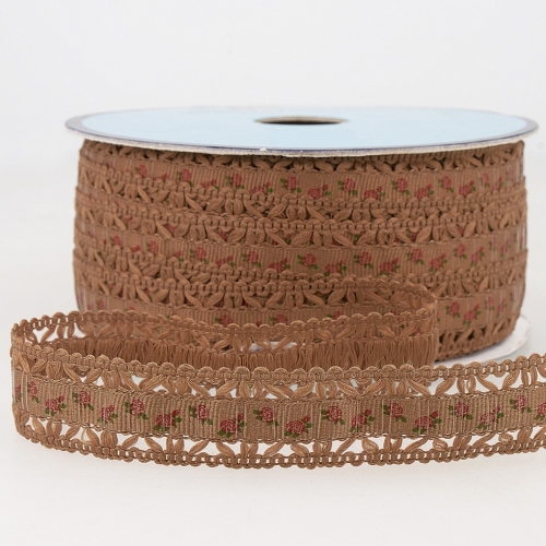 Stephanoise Floral Lace Trim Multicoloured