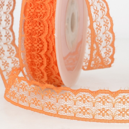 Stephanoise Rachel Lace Trim Orange