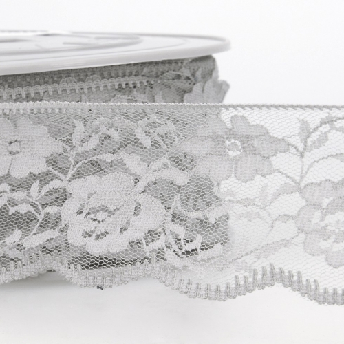 Stephanoise Rachel Lace Trim Grey