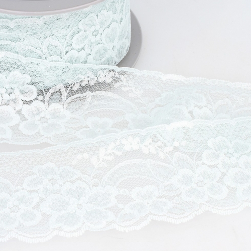 Stephanoise Rachel Lace Trim Nile Green