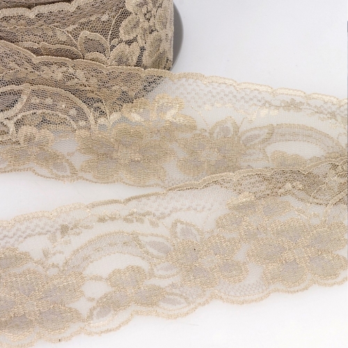 Stephanoise Rachel Lace Trim Taupe